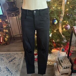American Eagle Outfitters Black Hi-Rise Jegging Jeans